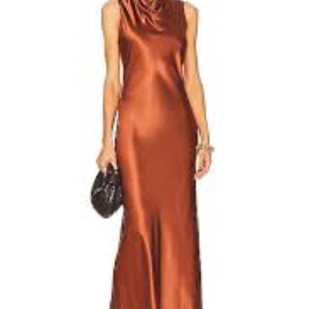 Veronica Beard Kura Dress Cognac